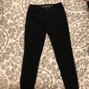 American Eagle Next Level Stretch Black Jeans